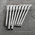 Hot dip galvanized round street lighting steel pole lamp post 6m 9m 12m with factory price